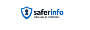 logo saferinfo com brilho azul